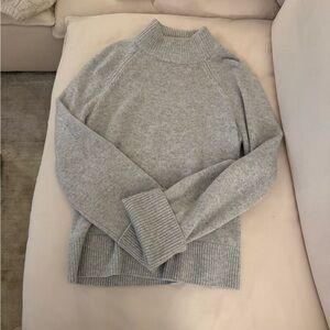 Reformation Cashmere Gray Turtleneck